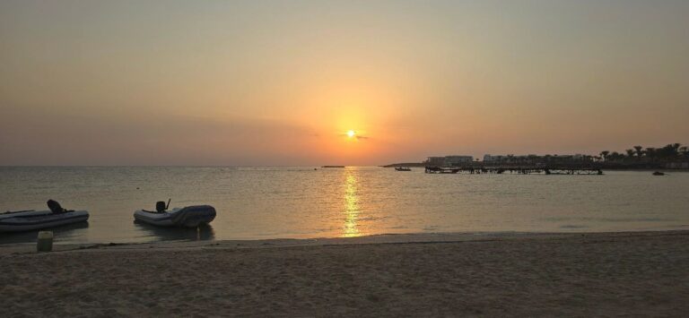 Stimmung vor dem Early Morning Dive